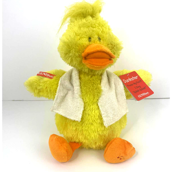 Gund Dunkster Singing Duck Easter Splish - Picture 1 of 3